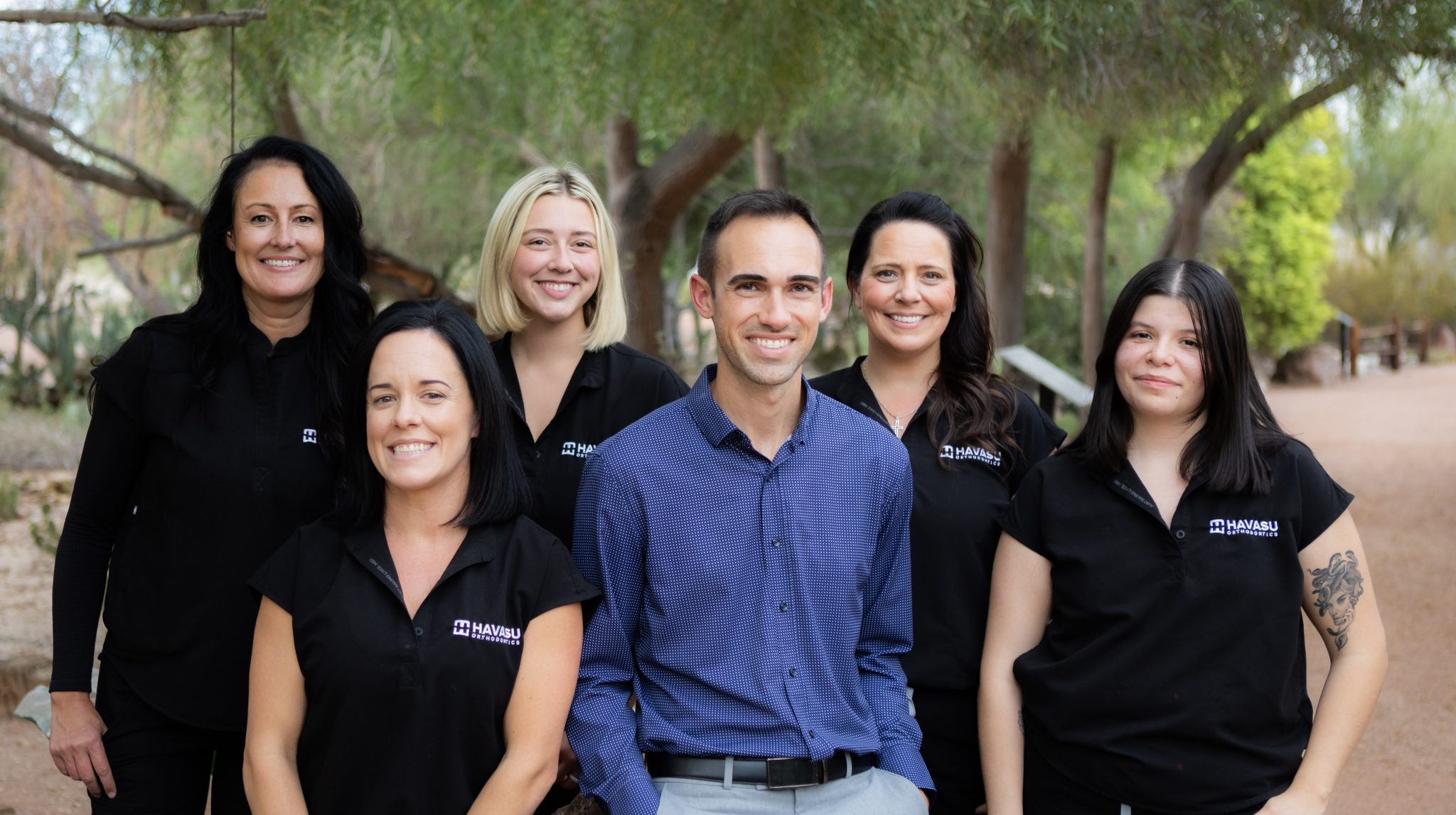 Dr. Beckstrand and the Havasu Orthodontics team